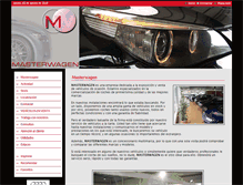 Tablet Screenshot of masterwagen.com